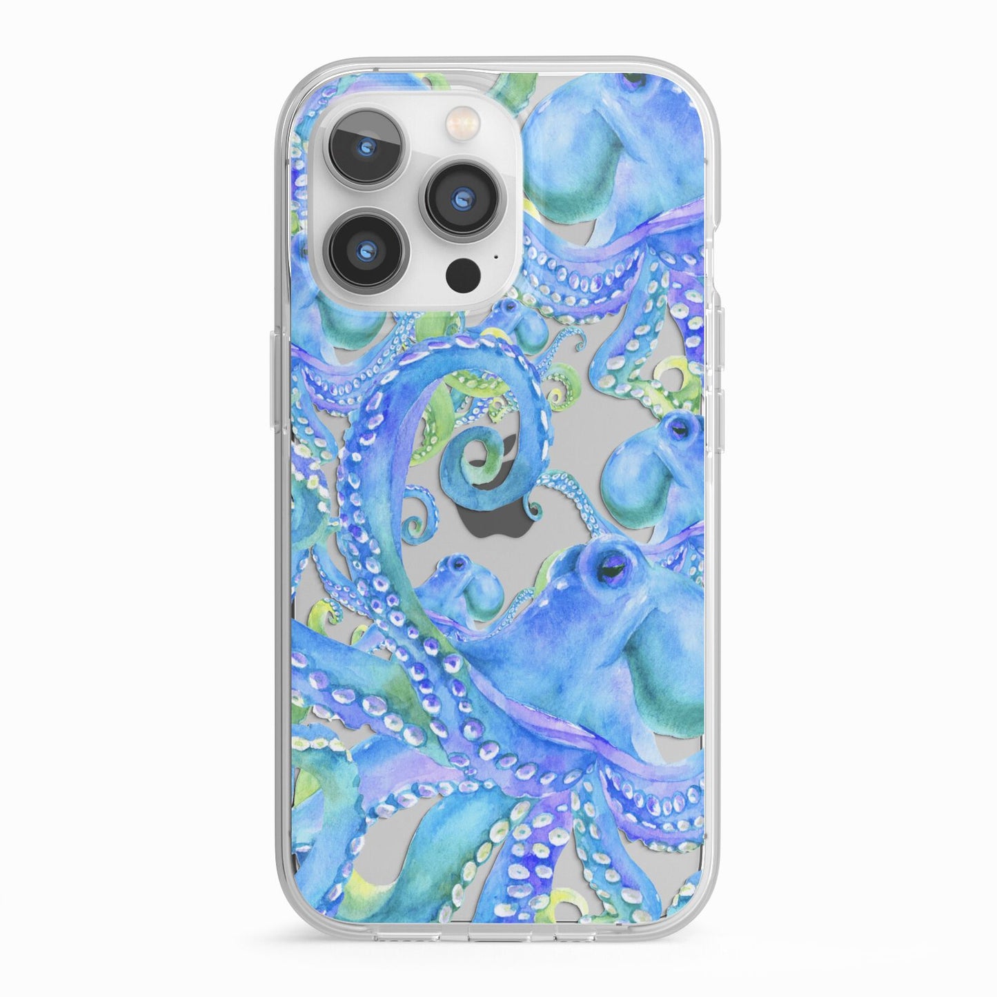 Octopus iPhone 13 Pro TPU Impact Case with White Edges