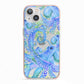 Octopus iPhone 13 TPU Impact Case with Pink Edges