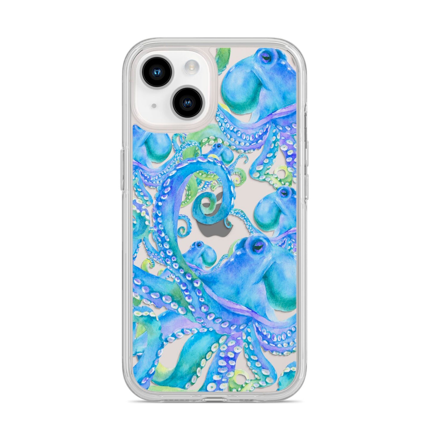 Octopus iPhone 14 Clear Tough Case Starlight