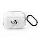 Old English Sheepdog Personalised AirPods Pro Clear Case