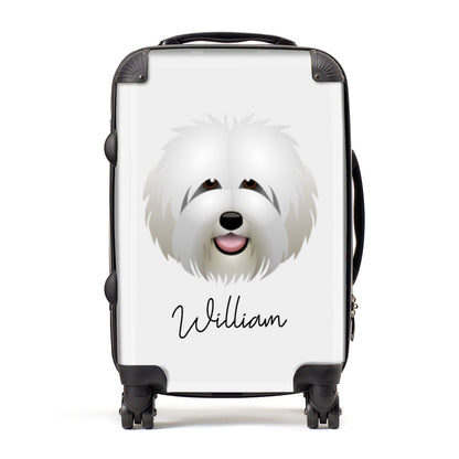 Old English Sheepdog Personalised Suitcase