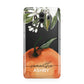 Orange Blossom Personalised Name Huawei Mate 10 Protective Phone Case