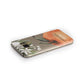 Orange Blossom Personalised Name Samsung Galaxy Case Side Close Up