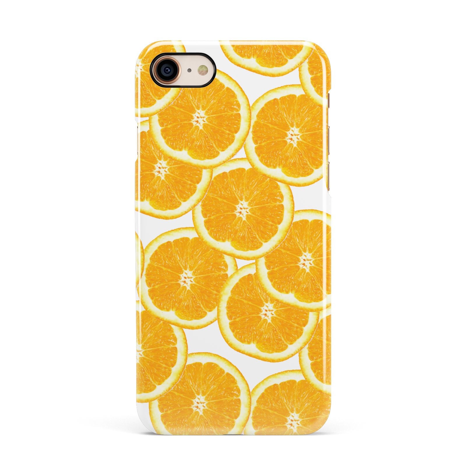 Orange Fruit Slices Apple iPhone 7 8 3D Snap Case