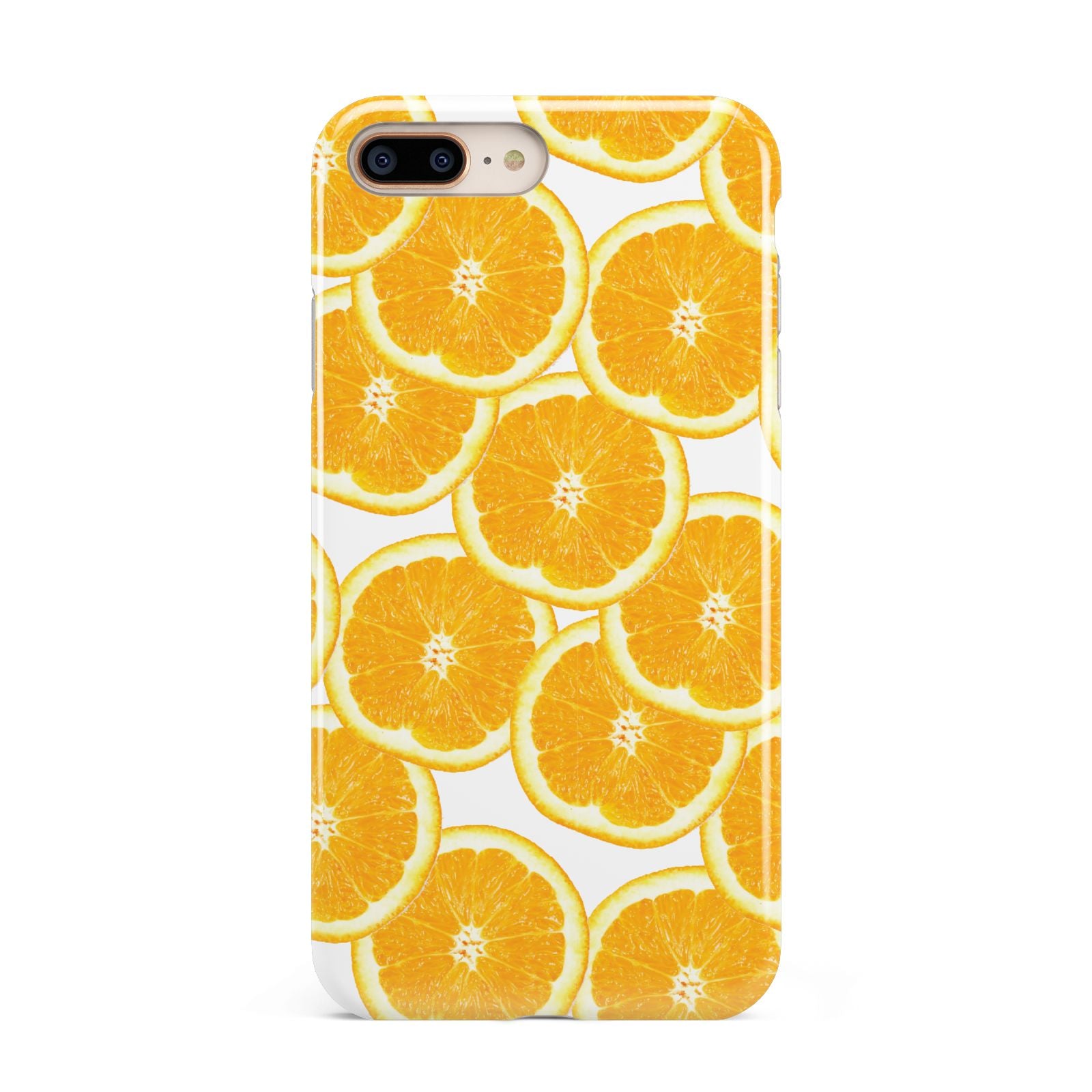Orange Fruit Slices Apple iPhone 7 8 Plus 3D Tough Case