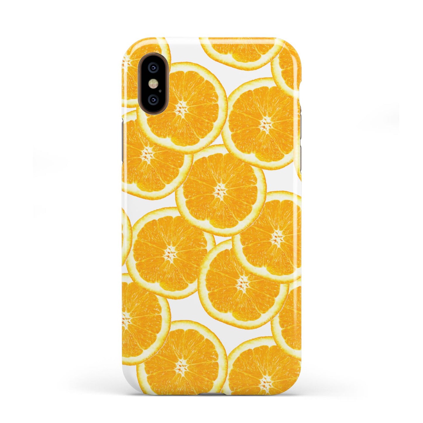 Orange Fruit Slices Apple iPhone XS 3D Tough
