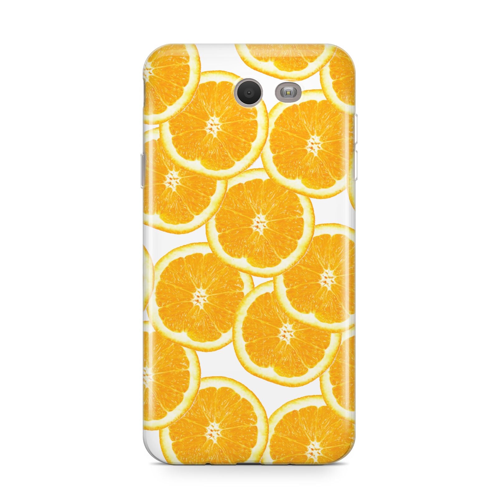 Orange Fruit Slices Samsung Galaxy J7 2017 Case