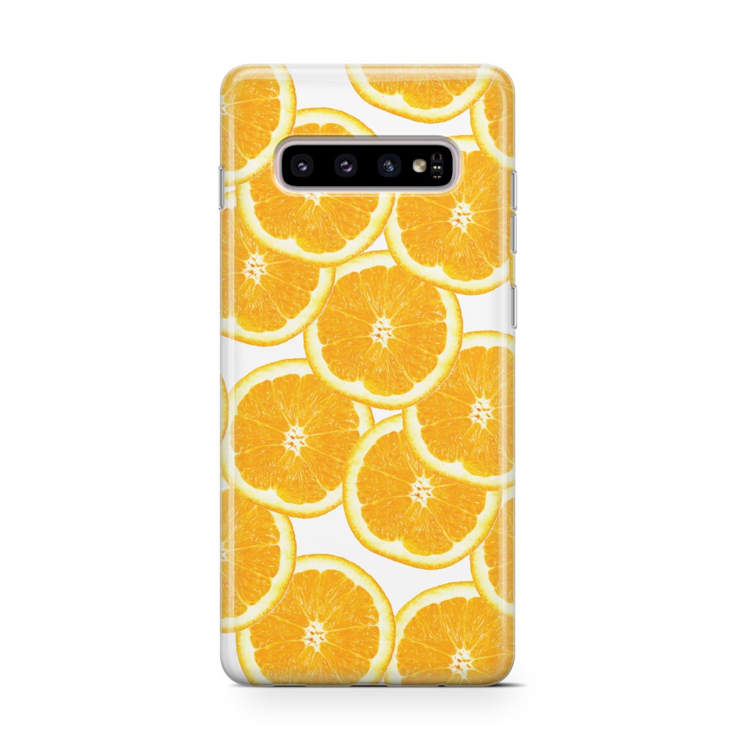 Orange Fruit Slices Samsung Galaxy S10 Case