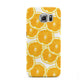 Orange Fruit Slices Samsung Galaxy S6 Case