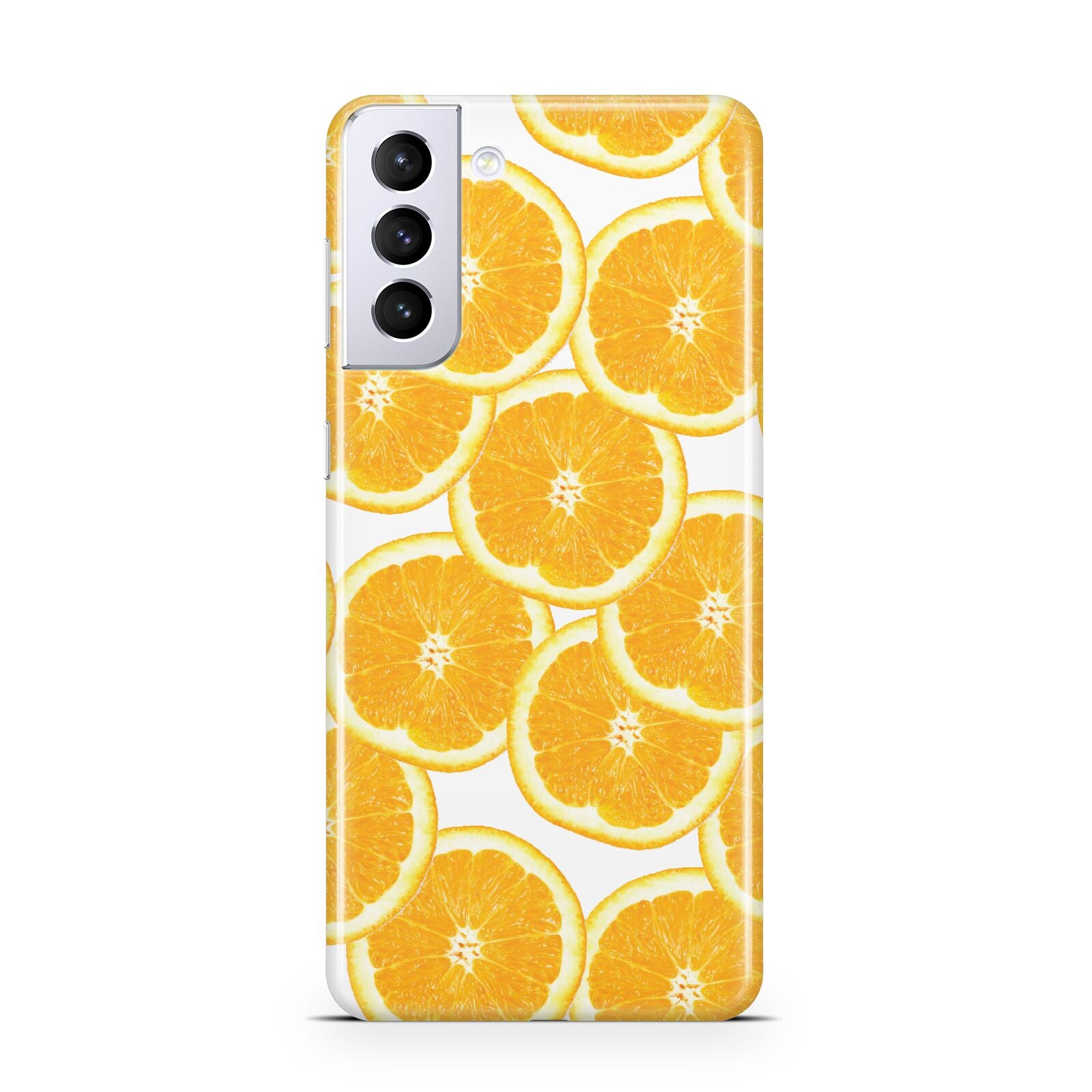 Orange Fruit Slices Samsung S21 Plus Phone Case