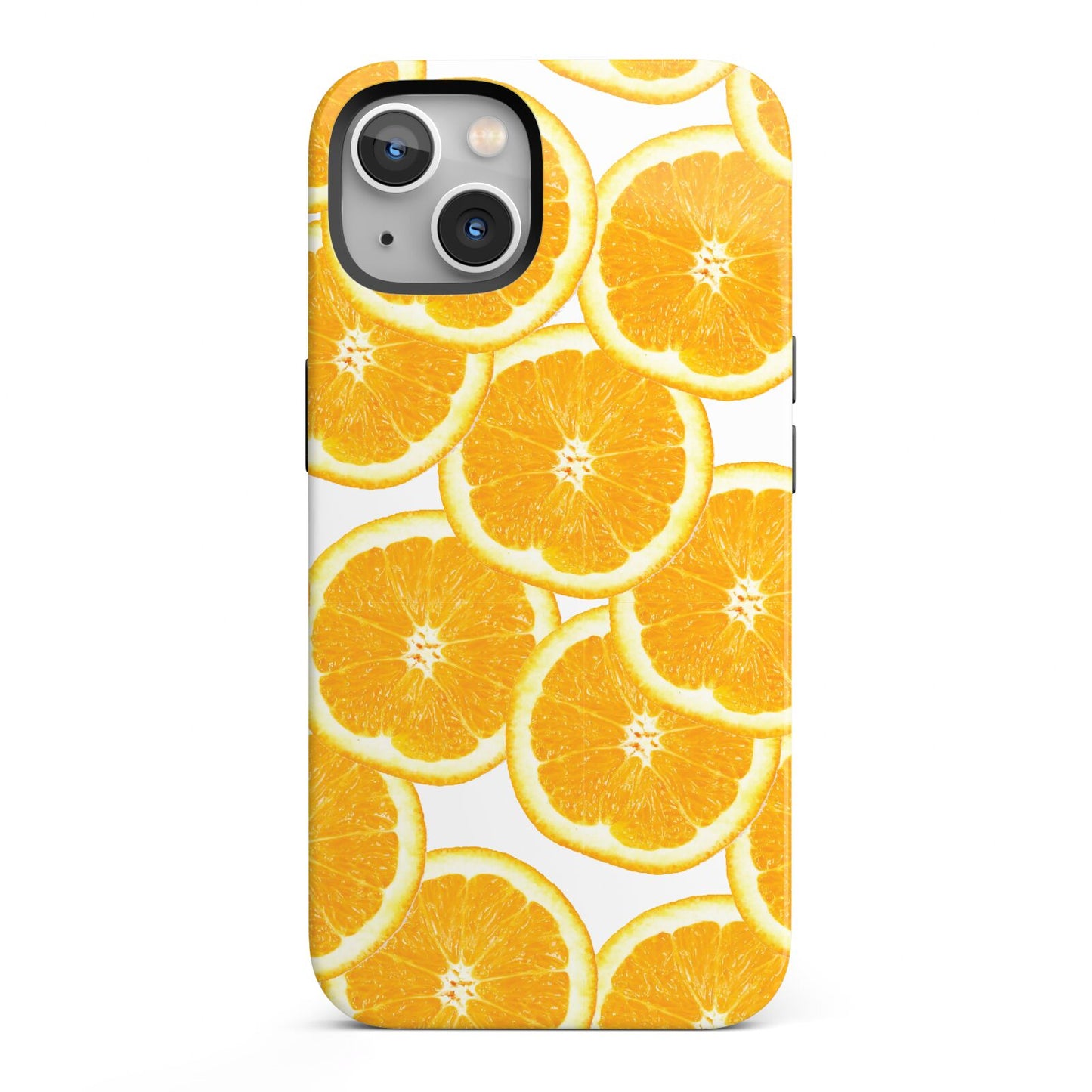 Orange Fruit Slices iPhone 13 Full Wrap 3D Tough Case