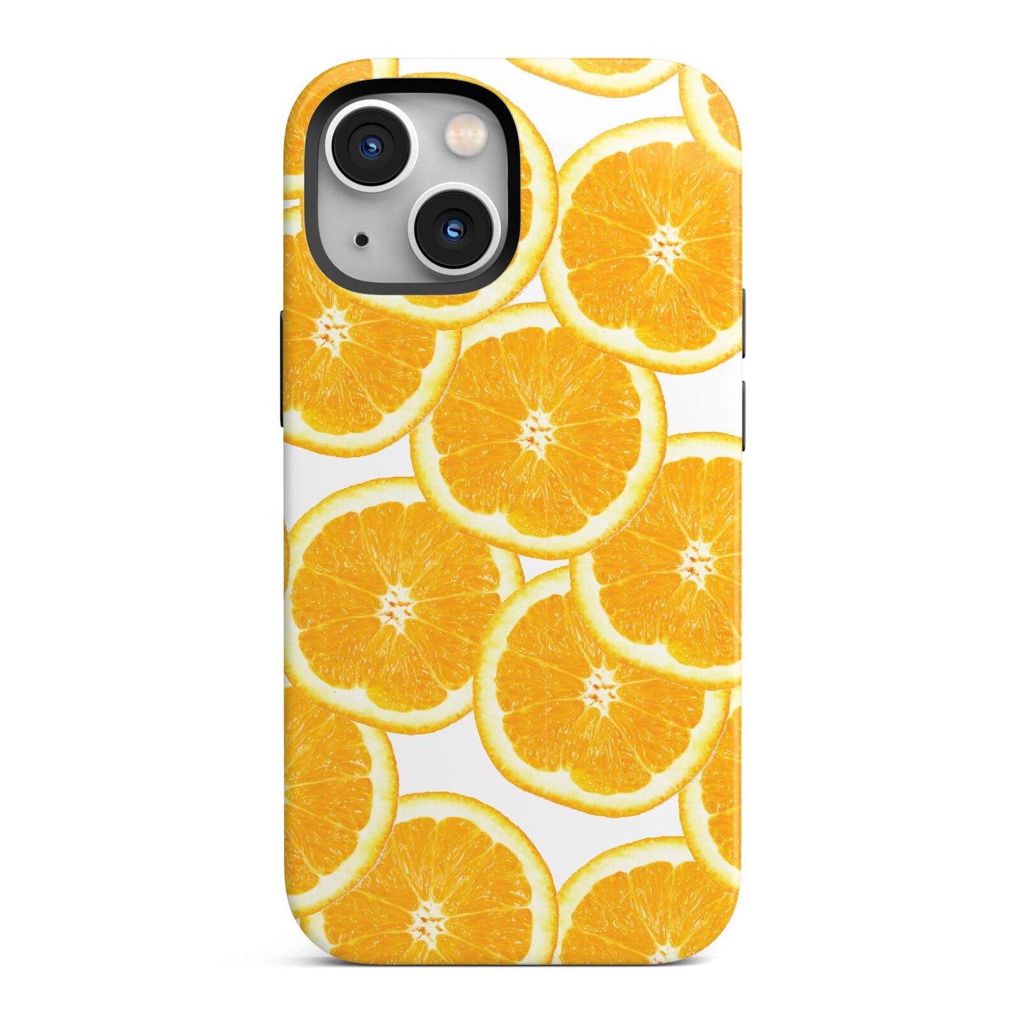 Orange Fruit Slices iPhone 13 Mini Full Wrap 3D Tough Case