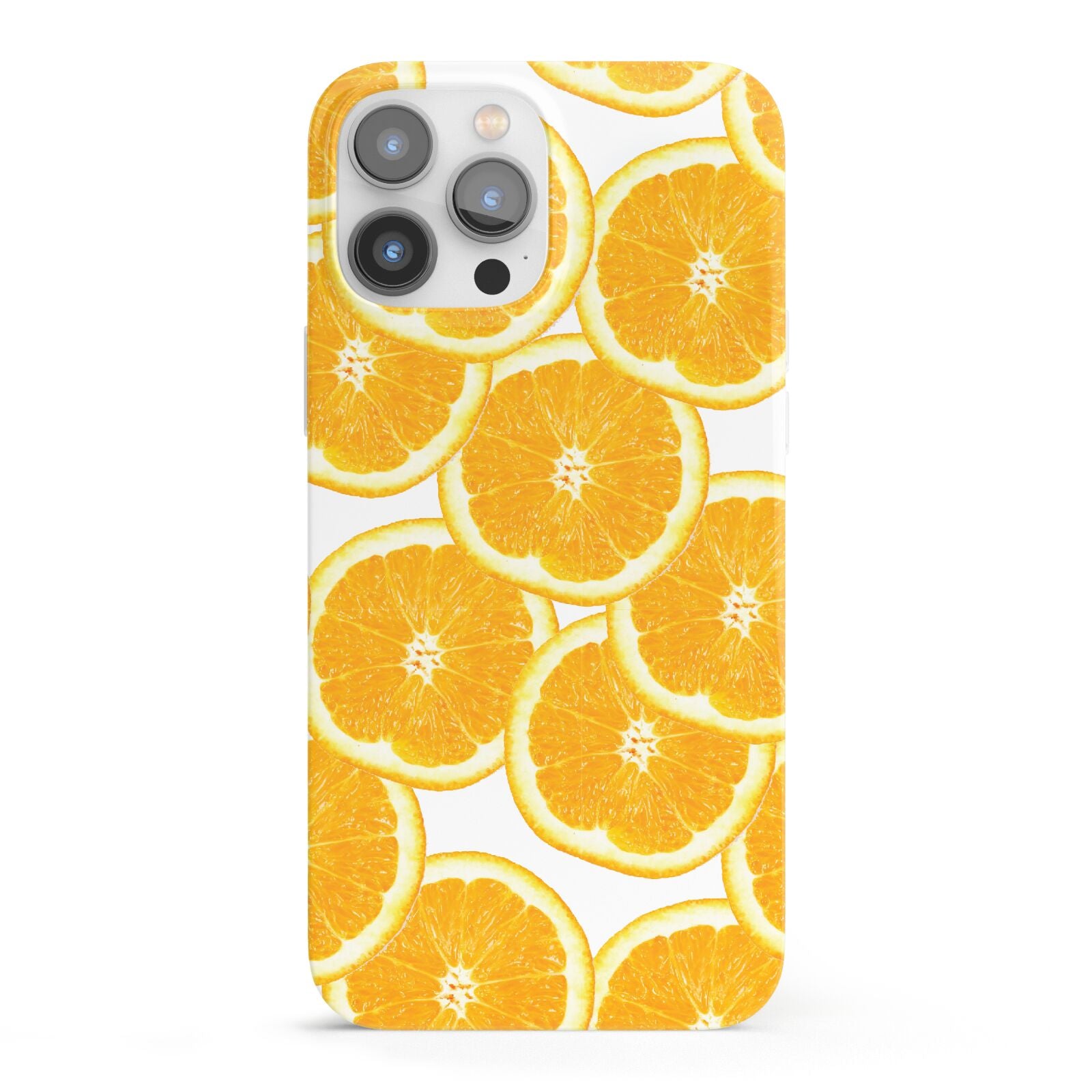 Orange Fruit Slices iPhone 13 Pro Max Full Wrap 3D Snap Case