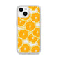 Orange Fruit Slices iPhone 14 Clear Tough Case Starlight