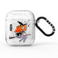 Orange Haired Personalised Witch AirPods Glitter Case