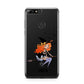 Orange Haired Personalised Witch Huawei Y7 2018