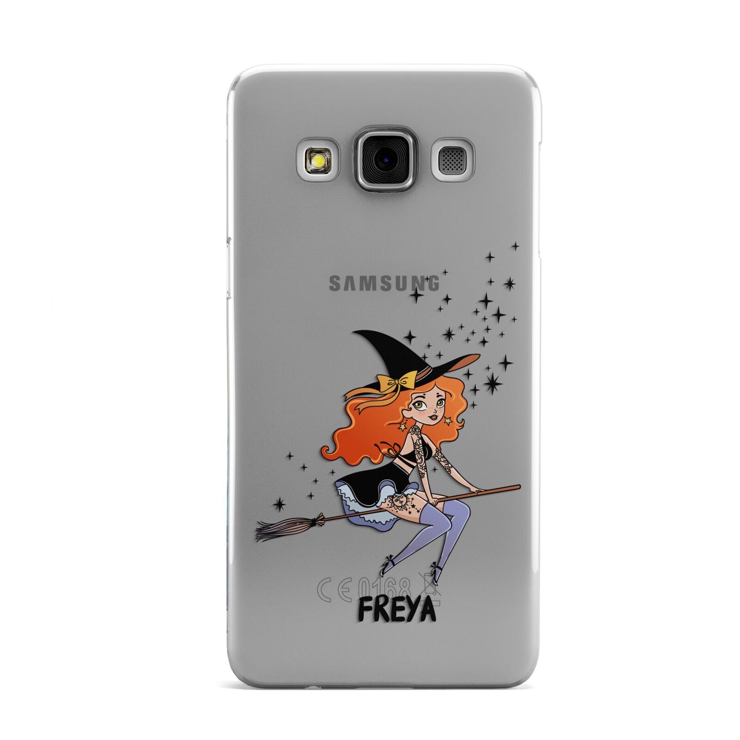 Orange Haired Personalised Witch Samsung Galaxy A3 Case