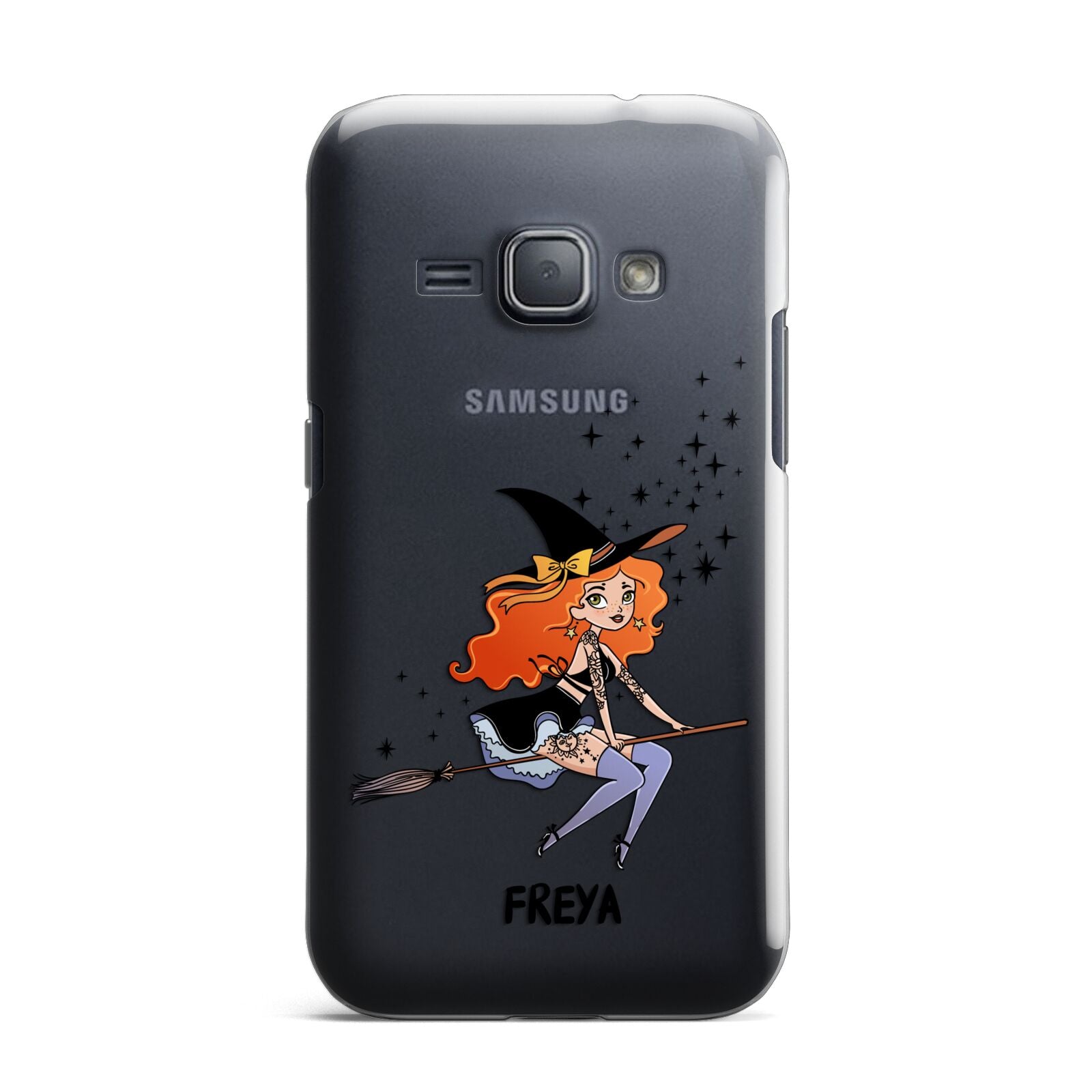 Orange Haired Personalised Witch Samsung Galaxy J1 2016 Case