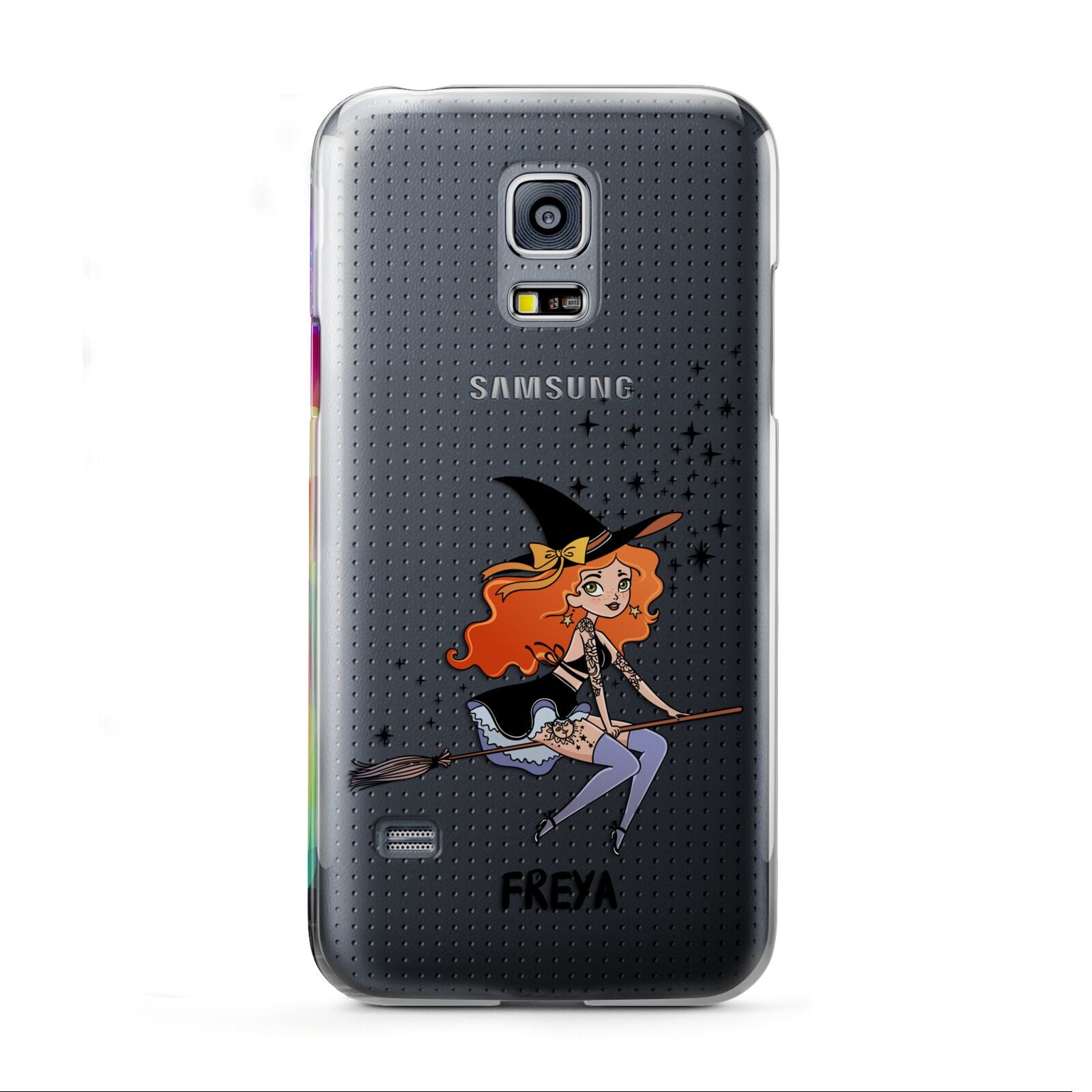 Orange Haired Personalised Witch Samsung Galaxy S5 Mini Case