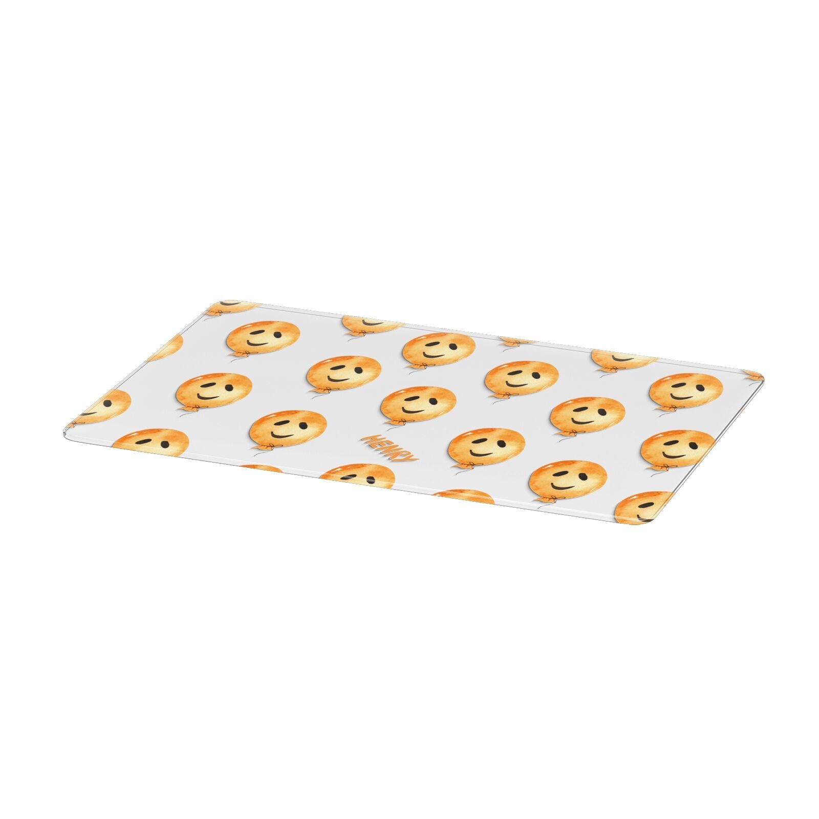 Orange Halloween Balloon Face Apple MacBook Case Only