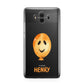 Orange Halloween Balloon Face Huawei Mate 10 Protective Phone Case