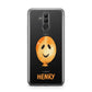 Orange Halloween Balloon Face Huawei Mate 20 Lite