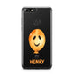 Orange Halloween Balloon Face Huawei Y7 2018