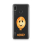Orange Halloween Balloon Face Huawei Y9 2019