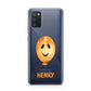 Orange Halloween Balloon Face Samsung A02s Case