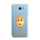 Orange Halloween Balloon Face Samsung Galaxy A7 2017 Case