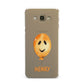 Orange Halloween Balloon Face Samsung Galaxy A8 Case