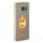 Orange Halloween Balloon Face Samsung Galaxy Case Fourty Five Degrees