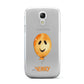 Orange Halloween Balloon Face Samsung Galaxy S4 Mini Case