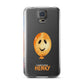 Orange Halloween Balloon Face Samsung Galaxy S5 Case