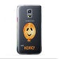 Orange Halloween Balloon Face Samsung Galaxy S5 Mini Case