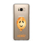 Orange Halloween Balloon Face Samsung Galaxy S8 Plus Case