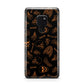 Orange Skeleton Illustrations Huawei Mate 20 Phone Case