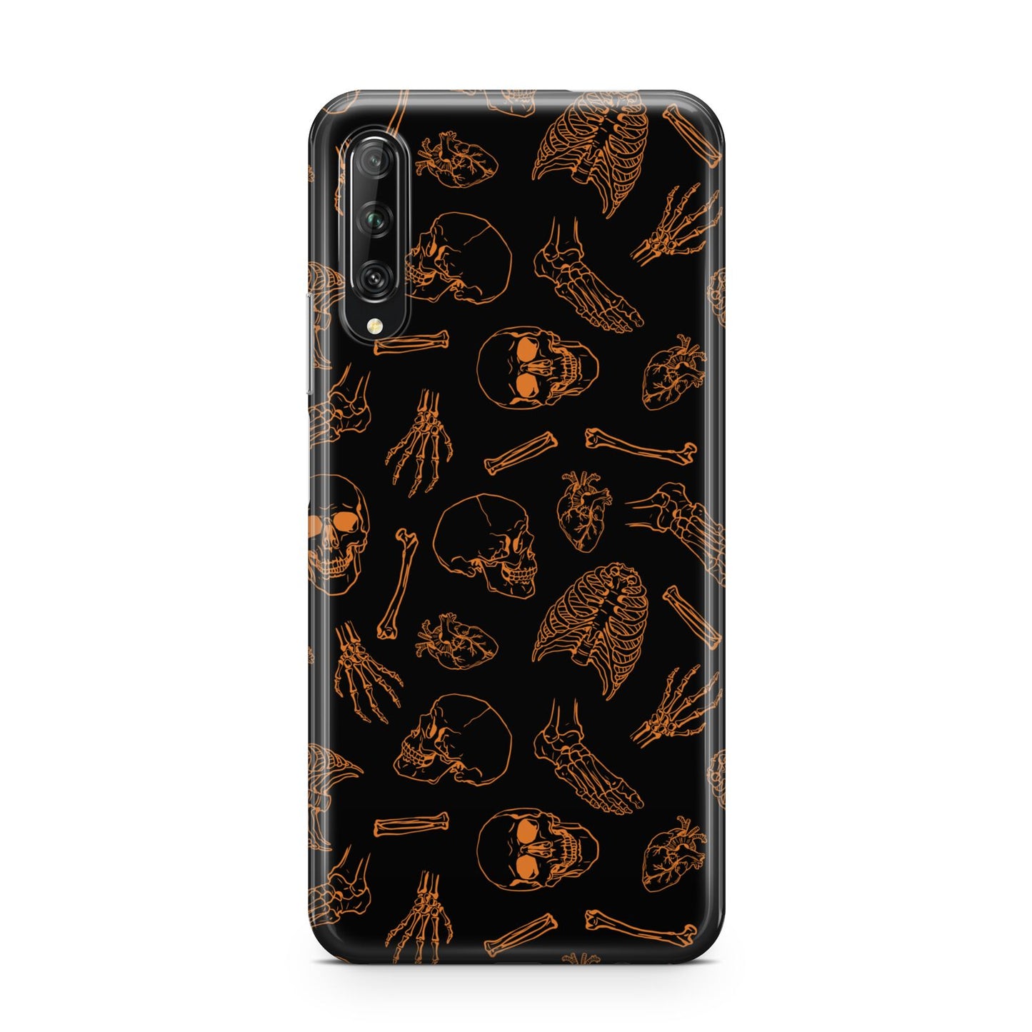 Orange Skeleton Illustrations Huawei P Smart Pro 2019