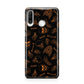 Orange Skeleton Illustrations Huawei P30 Lite Phone Case