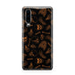 Orange Skeleton Illustrations Huawei P30 Phone Case
