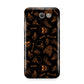 Orange Skeleton Illustrations Samsung Galaxy J7 2017 Case