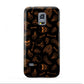 Orange Skeleton Illustrations Samsung Galaxy S5 Mini Case