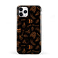 Orange Skeleton Illustrations iPhone 11 Pro 3D Tough Case