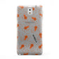 Orange Spiders Personalised Samsung Galaxy Note 3 Case