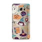 Orange and Blue Halloween Illustrations Samsung Galaxy Note 5 Case