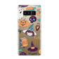 Orange and Blue Halloween Illustrations Samsung Galaxy Note 8 Case