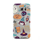 Orange and Blue Halloween Illustrations Samsung Galaxy S6 Case