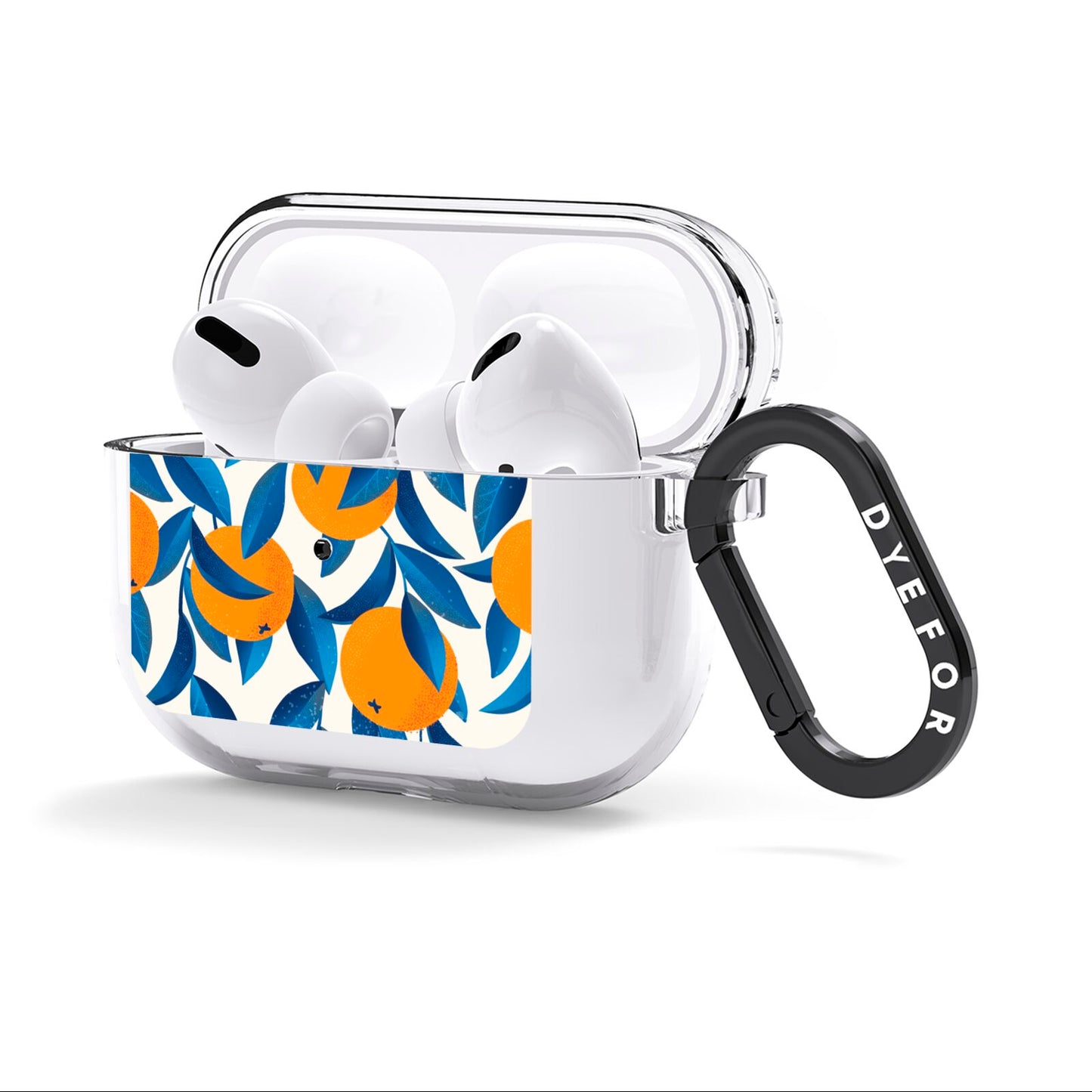 Oranges AirPods Clear Case 3rd Gen Side Image