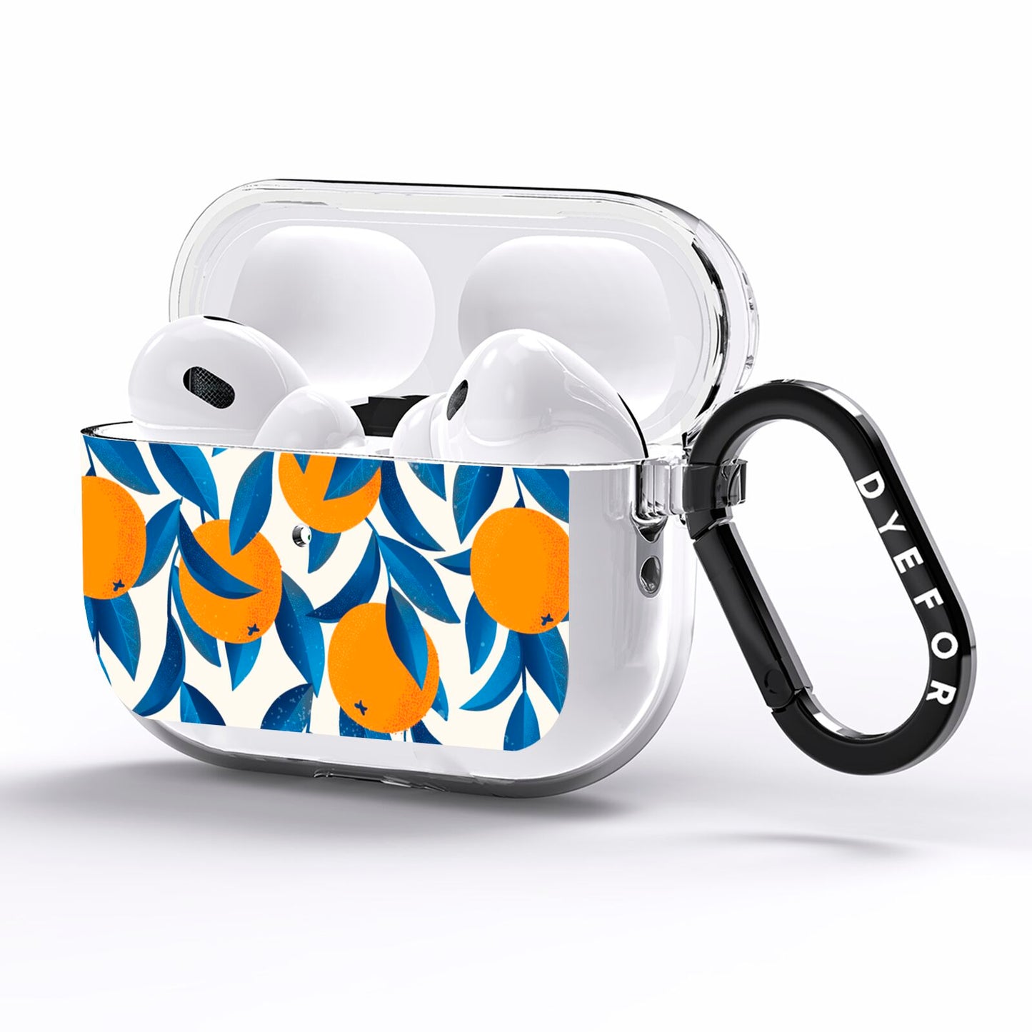 Oranges AirPods Pro Clear Case Side Image