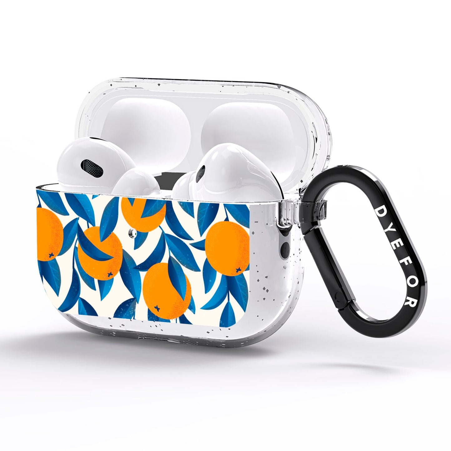 Oranges AirPods Pro Glitter Case Side Image
